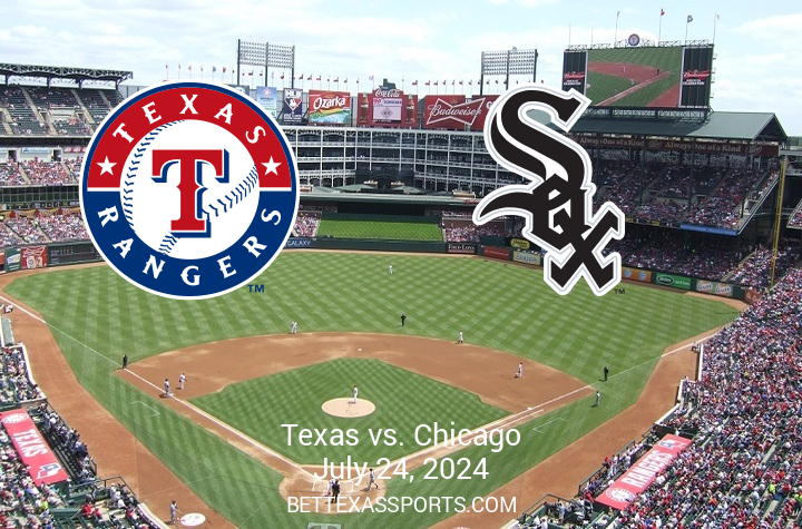 Match Preview: Chicago White Sox at Texas Rangers on July 24, 2024, 20:05