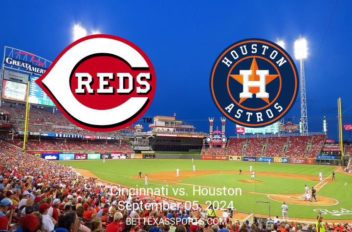 Astros Battle Reds at Great American Ball Park on September 5, 2024