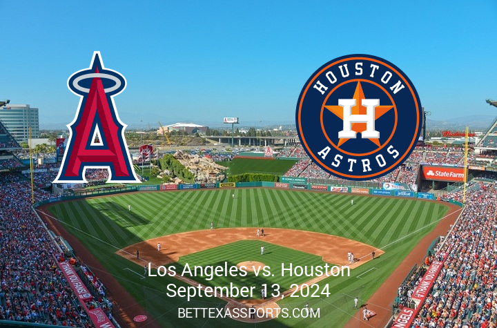 Matchup Overview: Houston Astros vs Los Angeles Angels on September 13, 2024