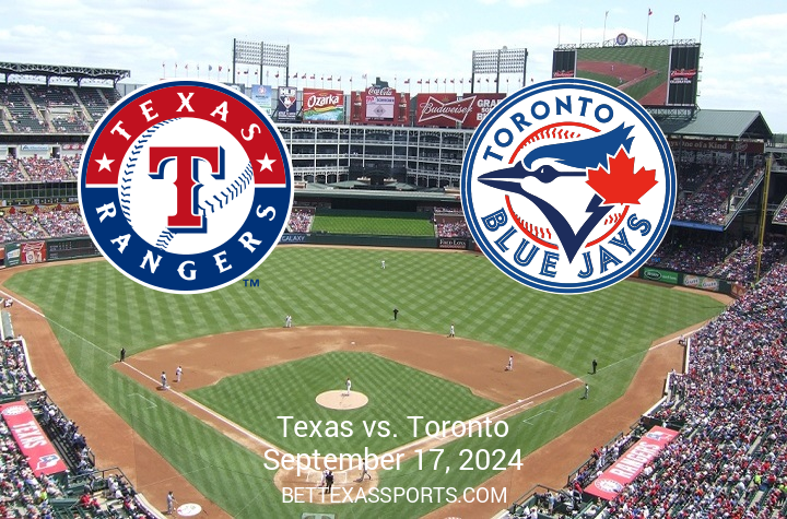 Matchup Analysis: Toronto Blue Jays Tackle Texas Rangers on September 17, 2024 at Globe Life Field