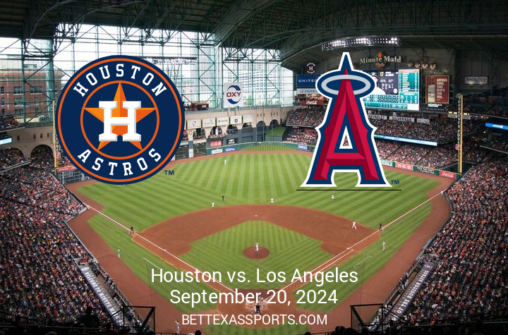 Preview: Los Angeles Angels Clash with Houston Astros on September 20, 2024, at Minute Maid Park